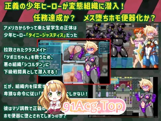 [RPG/汉化/伪娘]迷你正义 PERVERTED BOYTOY～正太英雄潜入迷你RPG·雌堕调教的结局～挂载AI汉化版+存档[新汉化][FM/1G/百度]-第5张-游戏-次元小屋-ACG交流分享论坛