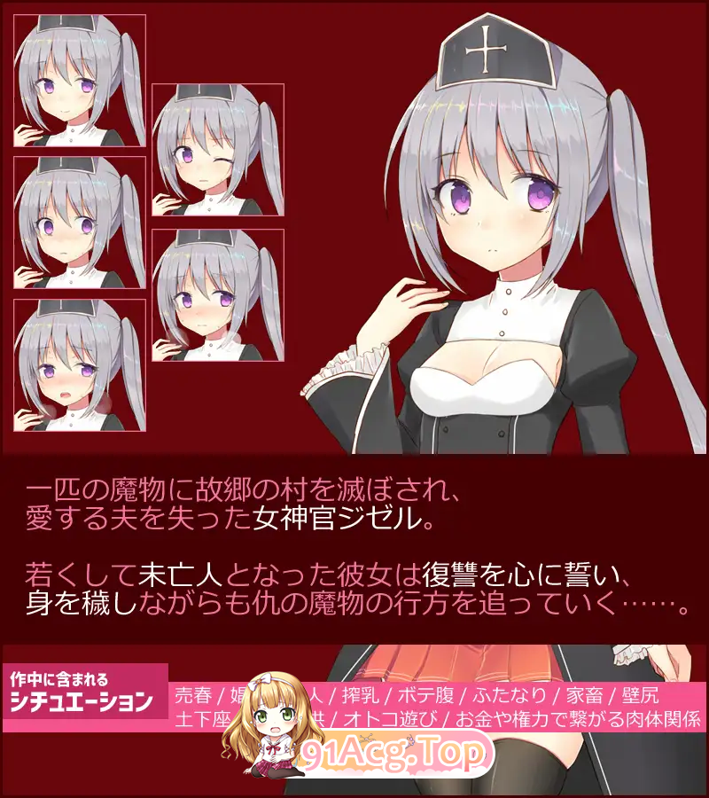 [RPG/汉化]未亡人神官吉赛尔不惜出卖身体也要报仇 挂载AI汉化版 [FM/1.3G/百度]-第5张-游戏-次元小屋-ACG交流分享论坛