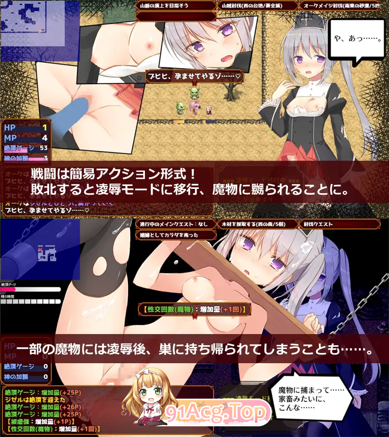 [RPG/汉化]未亡人神官吉赛尔不惜出卖身体也要报仇 挂载AI汉化版 [FM/1.3G/百度]-第8张-游戏-次元小屋-ACG交流分享论坛