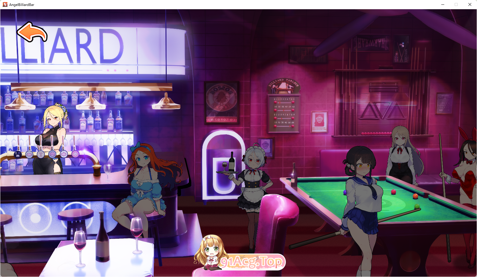[SLG/中文/动态]天使台球酒吧 官方中文版 [新作] [FM/1G/百度]-第2张-游戏-次元小屋-ACG交流分享论坛