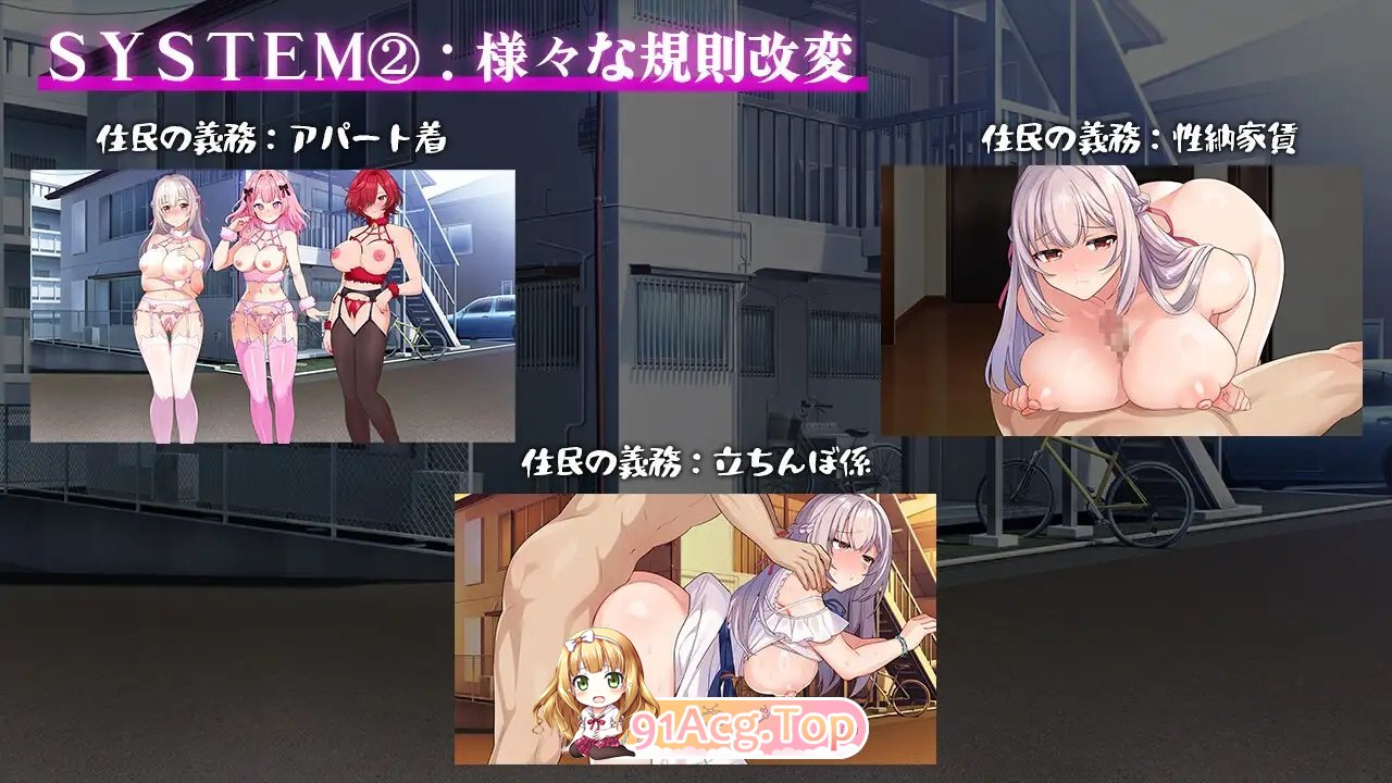 [精品SLG/汉化]催淫公寓～以催淫居住规则实施的居民支配～挂载AI汉化版+存档[新汉化][FM/1.2G/百度]-第9张-游戏-次元小屋-ACG交流分享论坛