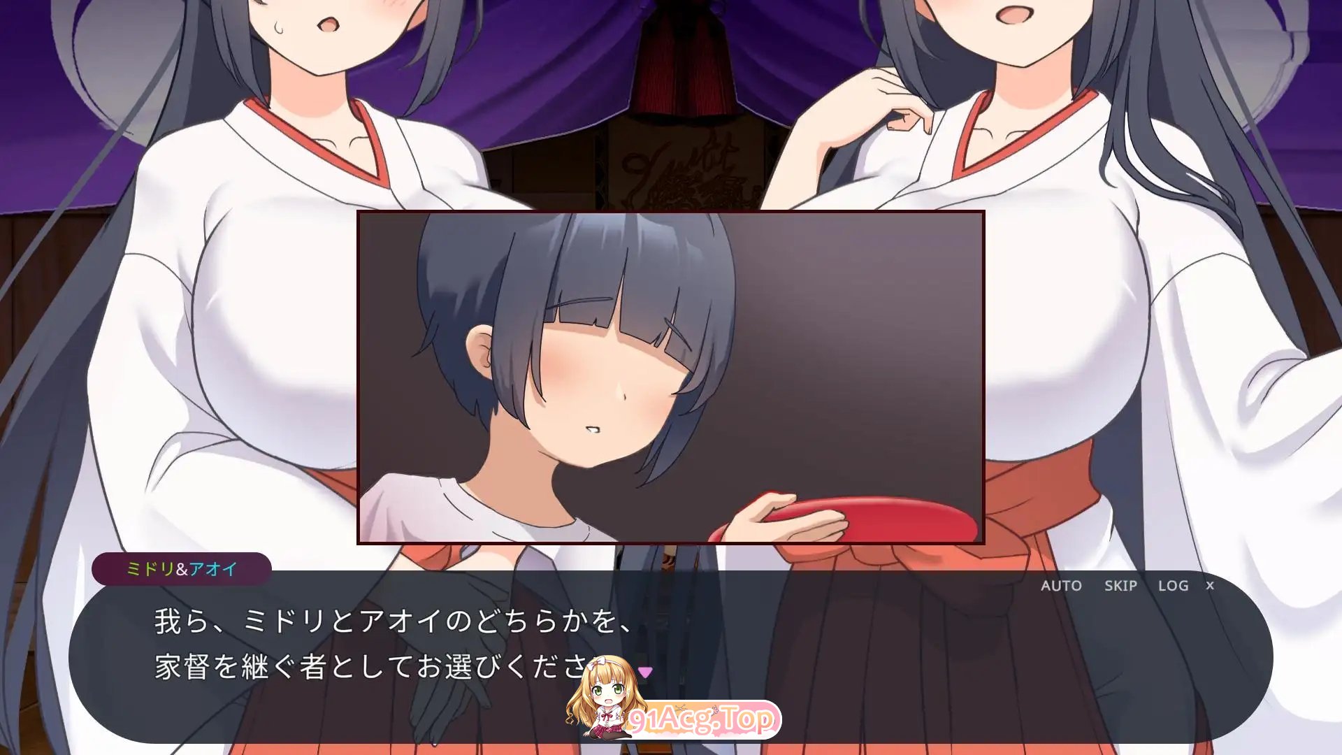 [互动SLG/汉化/动态]御姐正太村的淫习~与清纯双子巫女进行怀孕3P~V2.0 机翻汉化版+存档[更新][FM/2.2G/百度]-第11张-游戏-哥特动漫王国