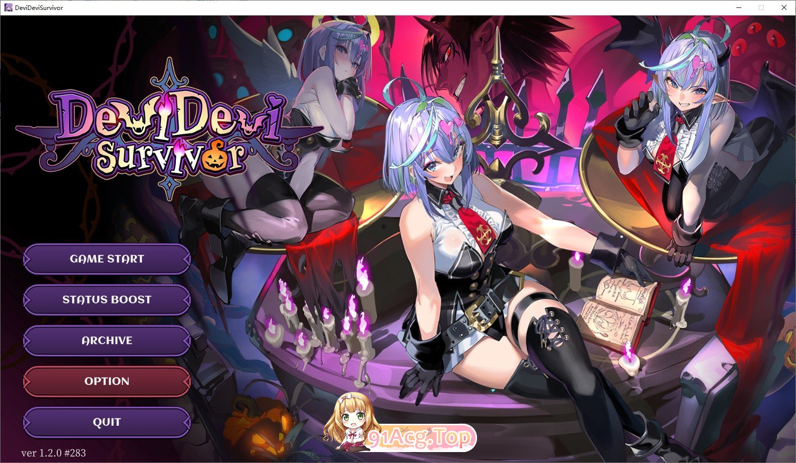 [肉鸽SLG/中文/动态]恶魔幸存者V1.2.0 官方中文版+存档[更新][FM/1.6G/百度]-第1张-游戏-哥特动漫王国