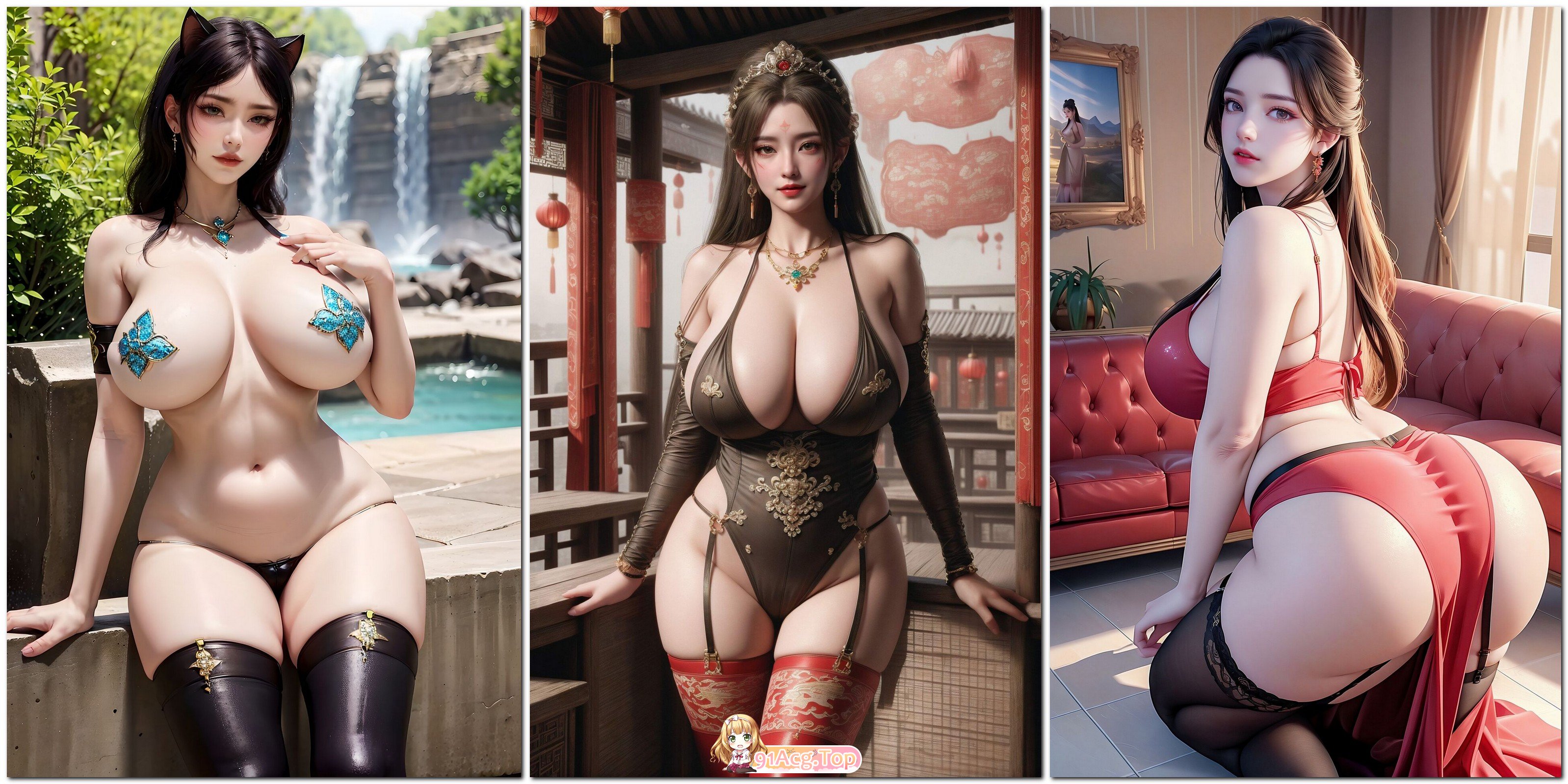 [AI Generated] 国漫女神15本 tag 爆乳翘臀粉嫩小穴古风御姐情趣内衣丝袜中出爆浆[937P/967M/FM]-第6张-漫画-次元小屋-ACG交流分享论坛
