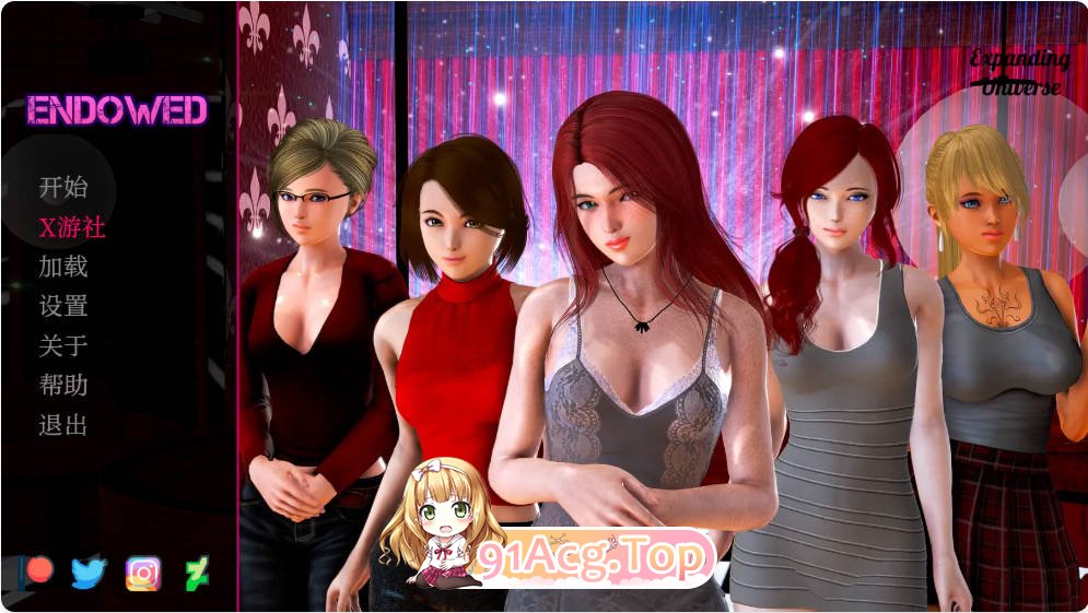 [亚洲SLG/汉化/更新]赋予 Endowed 0.4.4 汉化版 PC+安卓 [FM/百度/微云][1.6G]-第1张-游戏-哥特动漫王国