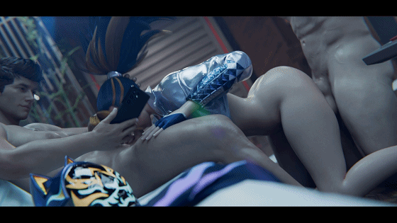 [3D/无修/CV] Gennariel 6月新作:KDA VIP Treatment long version KDA女团多人淫乱性交派对 [342M/UC]-第6张-动漫-哥特动漫王国
