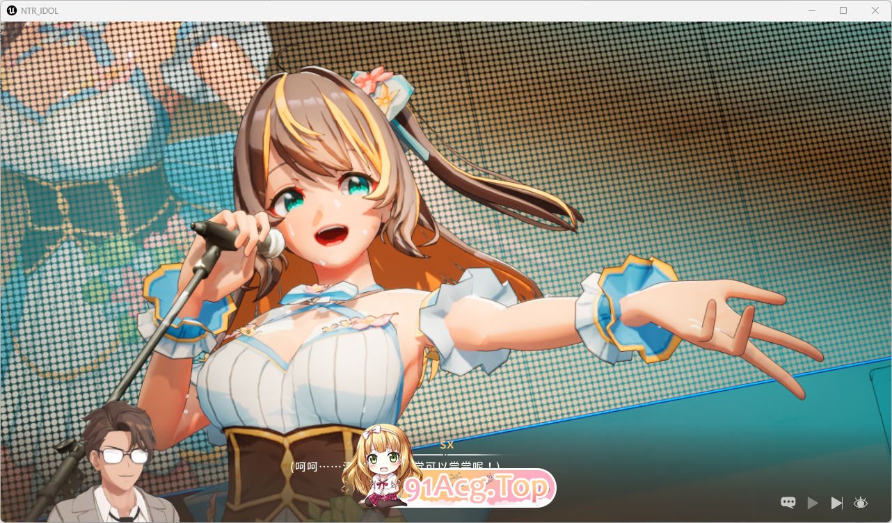 [3D互动SLG/中文/动态/NTR]NTR偶像 - 梦的约定 官方中文DEMO版[新作][FM/1.6G/百度]-第3张-游戏-卡趣资源网