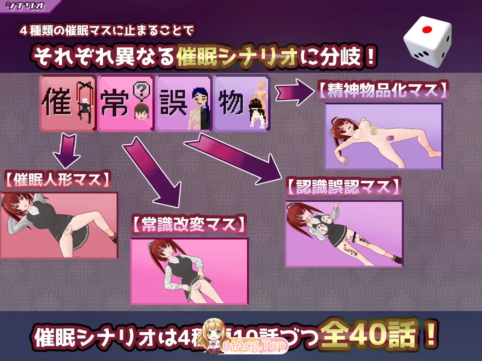 [大富翁SLG/汉化]催眠改造双六～催眠人偶・常识改造・认知错乱・精神物品化～挂载AI汉化版[新汉化][PC+安卓][FM/1.5G/百度]-第9张-游戏-哥特动漫王国