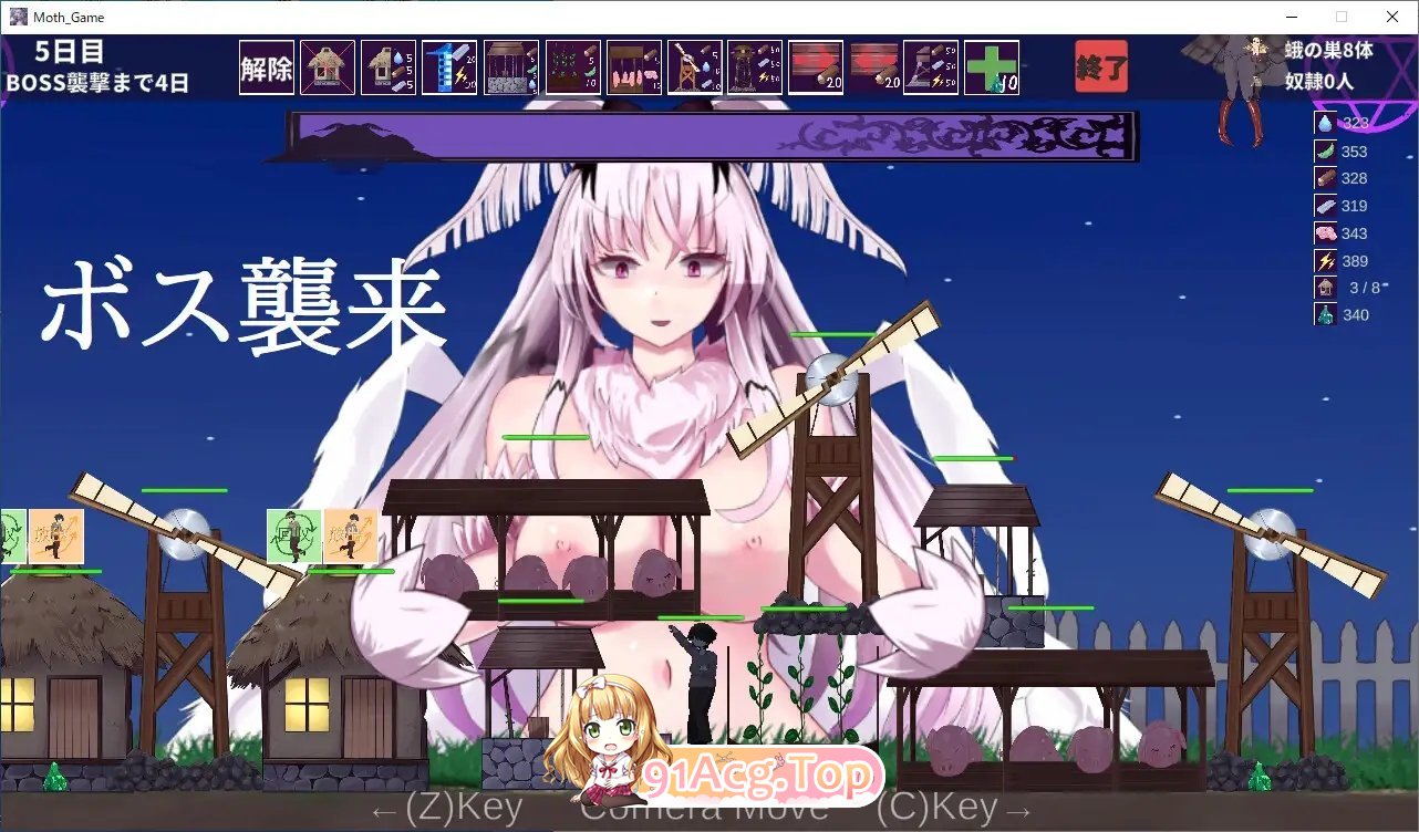 [塔防/SLG/动态]飞蛾的产卵期～最后的村庄～V1.1 正式版[新作][FM/2.7G/百度]-第4张-游戏-哥特动漫王国