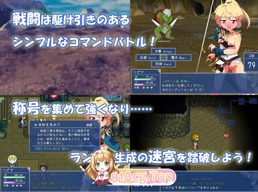 [精品RPG/PC/AI汉化]冰晶迷宫V1.1[OD/FM/迅雷][280M]-第5张-游戏-哥特动漫王国