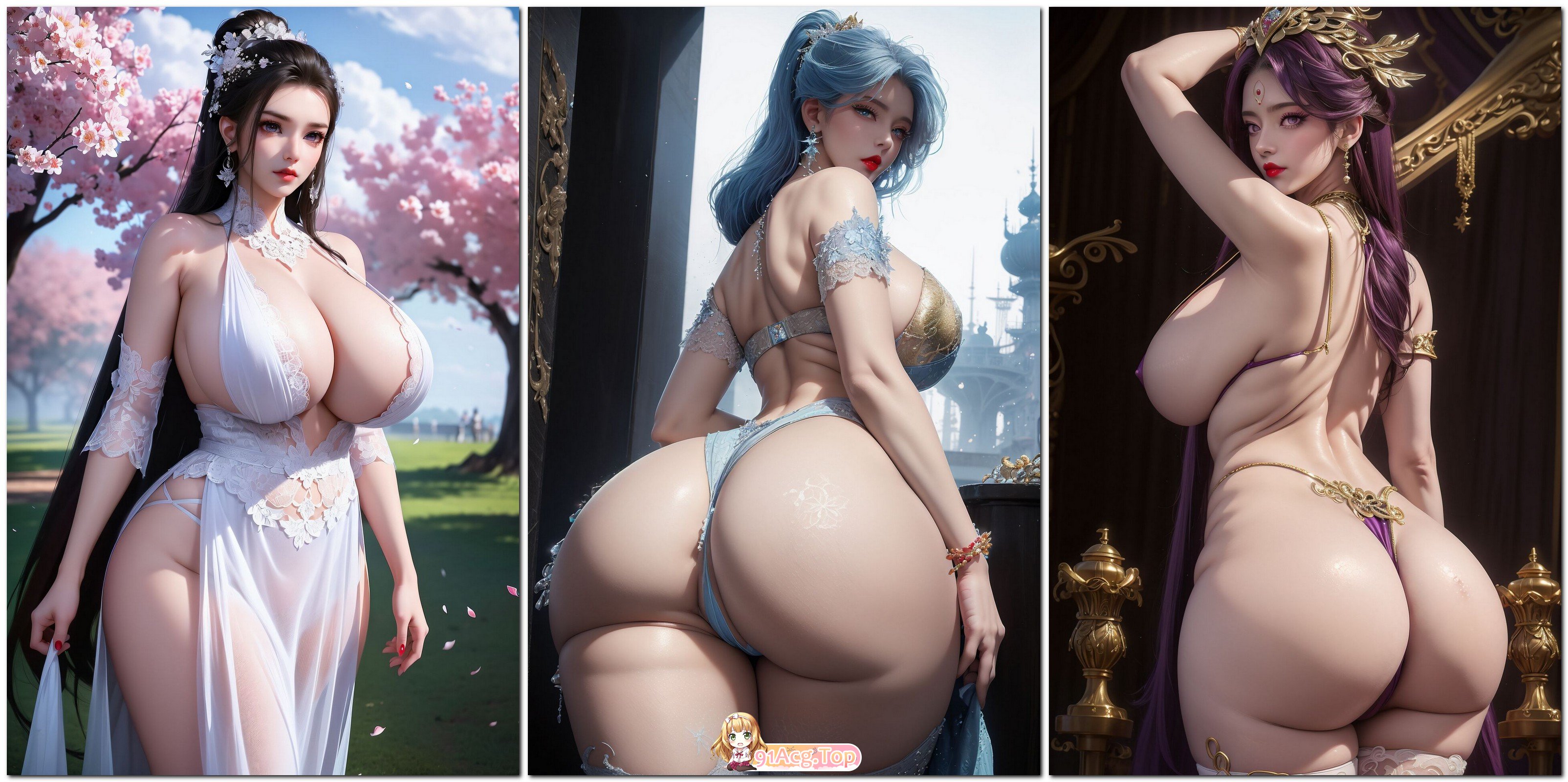[AI Generated] 国漫女神15本 tag 超乳大屁股粉嫩小穴古风御姐情趣内衣丝袜中出爆浆[1340P/1.06G/FM]-第8张-漫画-次元小屋-ACG交流分享论坛