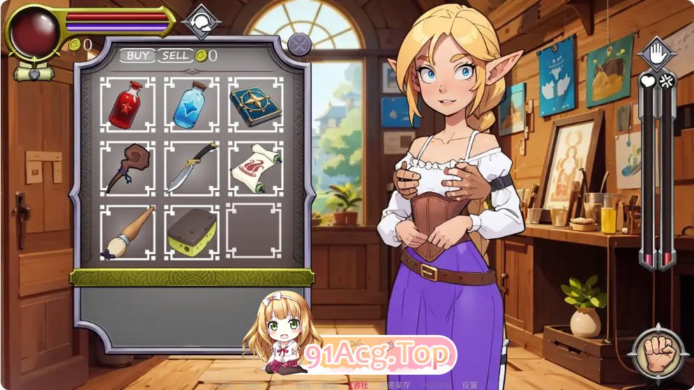 [欧美SLG/汉化]NPC故事：店主 NPC Tales: The Shopkeeper  0.37 AI汉化版PC+安卓[FM/百度/微云][300M]-第5张-游戏-次元小屋-ACG交流分享论坛
