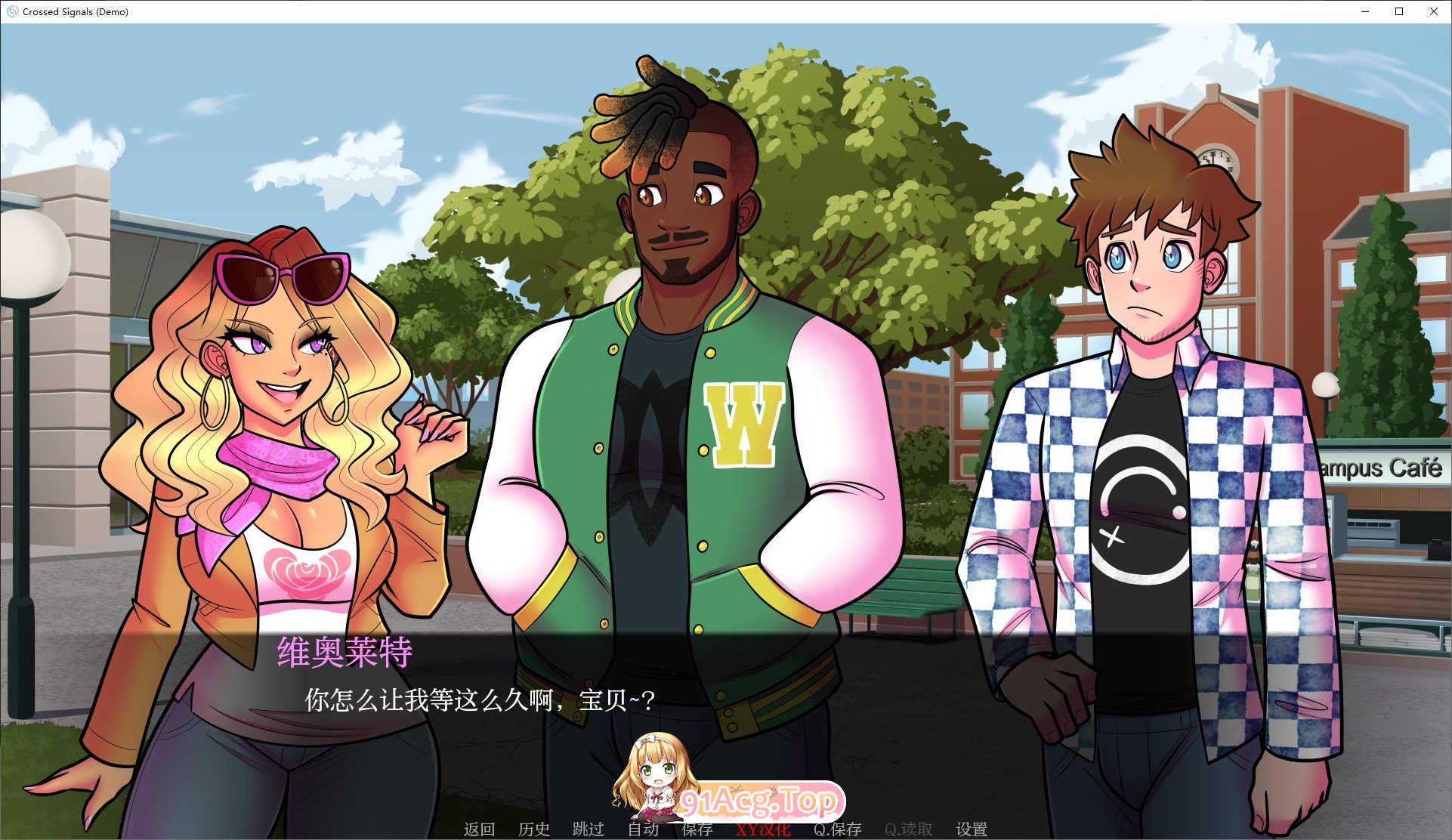 [欧美SLG/汉化/动态]信号交叉V0.4.3 AI汉化版[PC+安卓][FM/1.4G/百度]-第2张-游戏-次元小屋-ACG交流分享论坛