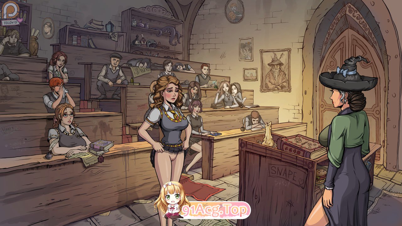 [欧美SLG/汉化/动态]调教赫敏2：无辜女巫 V0.12 Alpha 汉化中文版[6月底更新][PC+安卓]FM/4.4G/百度]-第7张-游戏-风花雪月-ACG交流分享论坛