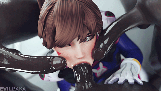 [3D/无修/CV] Evilbaka 1-6月新作:D.Va+雾子 性感御姐黑色巨根激情 [1.2G/UC]-第4张-动漫-次元小屋-ACG交流分享论坛