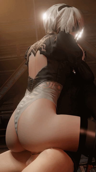 [3D/LazyProcrast] 6月新作：2B+深羽 性感女神黑丝足交侍奉 骑乘传教士体位爆肏 [340M/FM/百度]-第4张-动漫-次元小屋-ACG交流分享论坛