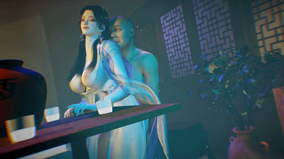[3D/夫目前犯/NTR] 牛头人爱好：清漪古风酒吧NTR 极品长腿女友被猥琐老头侵犯中出 [3.8G/FM/百度]-第4张-动漫-次元小屋-ACG交流分享论坛