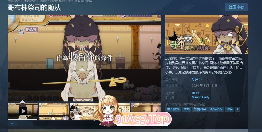 [养成互动SLG/中文/动态]哥布林祭司的随从  STEAM官方中文版[FM/百度/微云] [2.5G]-第3张-游戏-次元小屋-ACG交流分享论坛