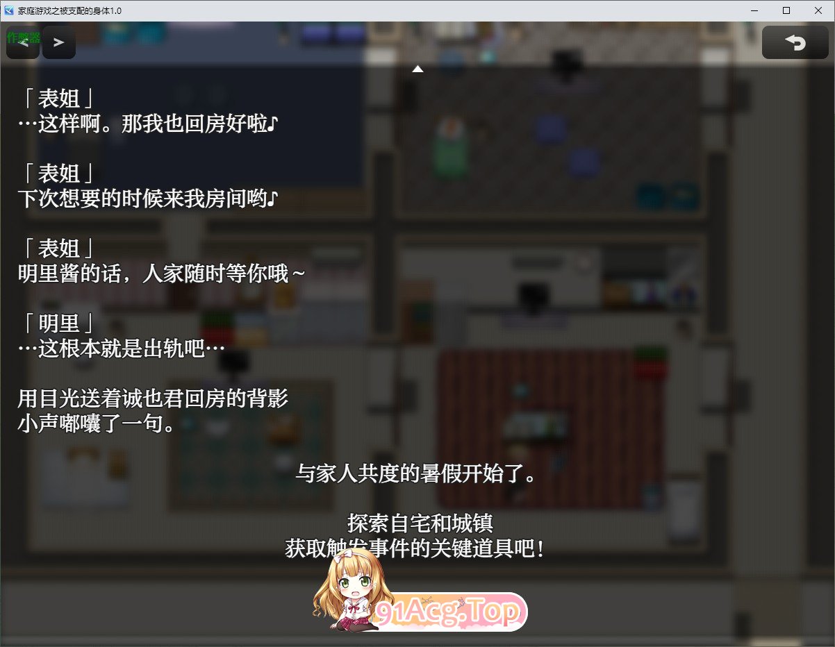 [RPG/汉化]家庭游戏之被支配的身体V1.0 AI汉化版[新作][PC+安卓][FM/1.8G/百度]-第5张-游戏-次元小屋-ACG交流分享论坛