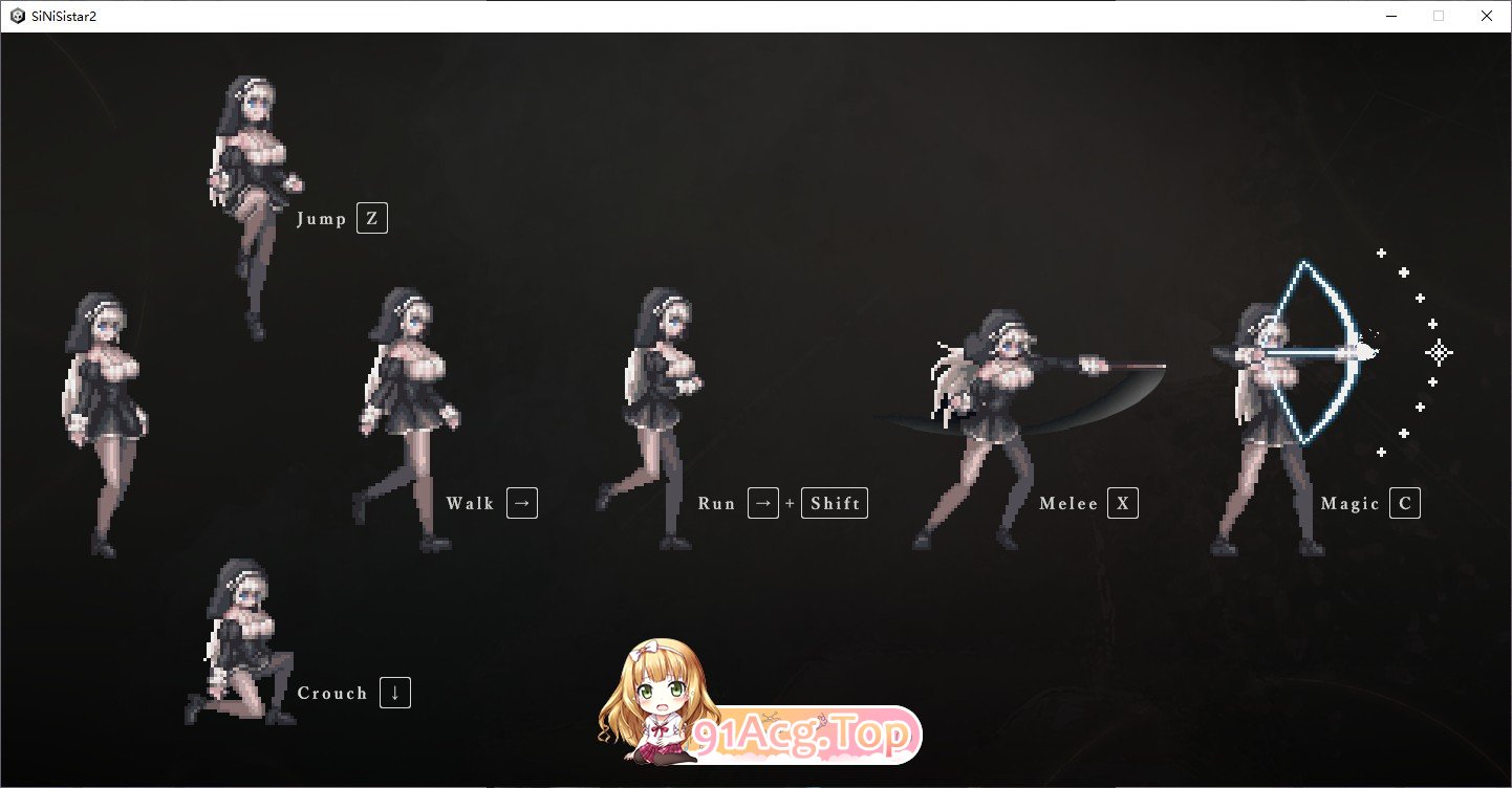 [神作ACT/全动态]哥特少女勇与魔城2 SiNiSistar2 V1.1.0 官方中文正式版+存档+mod[更新][FM/2.8G/百度]-第3张-游戏-风花雪月-ACG交流分享论坛