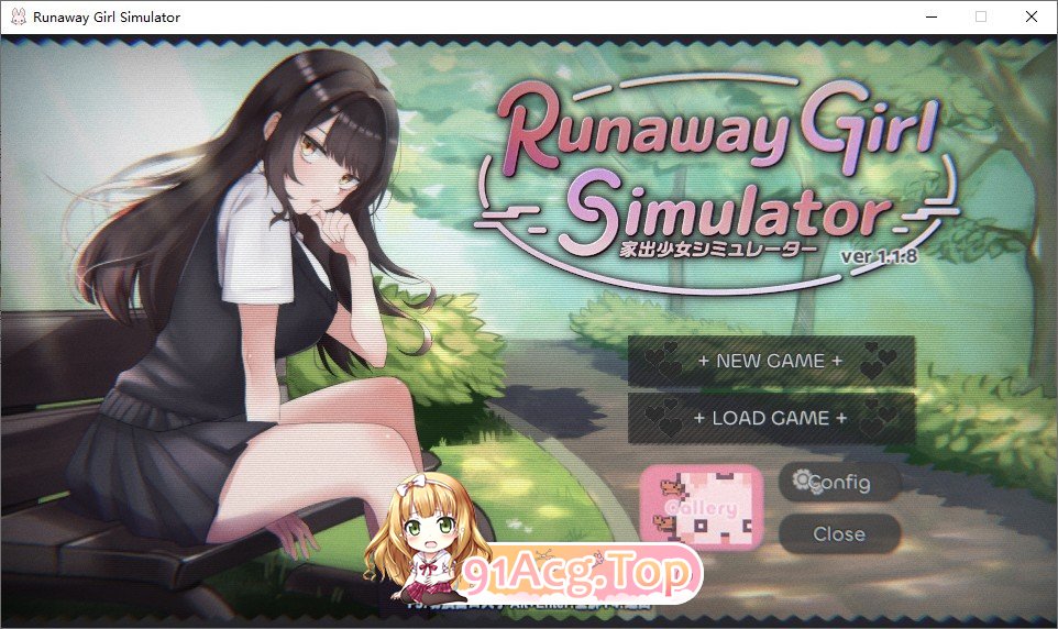 [互动SLG/中文]家出少女模拟器V1.1.8 官方中文版+存档[更新][FM/1.7G/百度]-第1张-游戏-次元小屋-ACG交流分享论坛