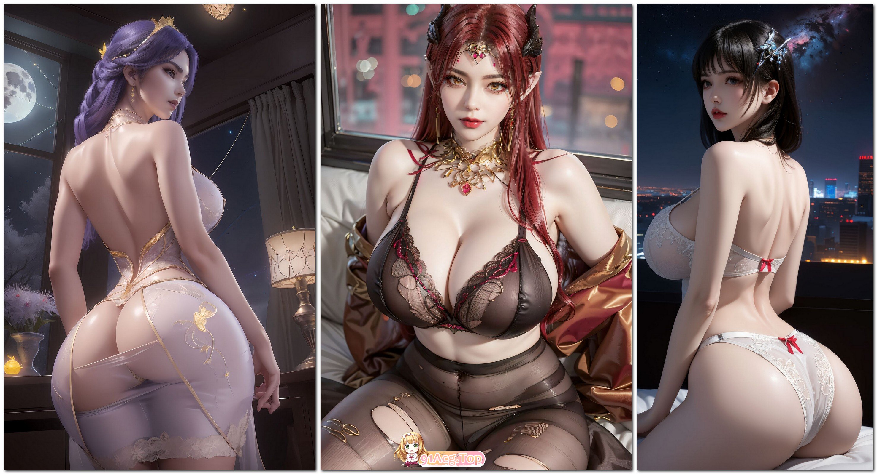 [AI Generated] 国漫女神15本 tag 爆乳翘臀粉嫩小穴古风御姐情趣内衣丝袜[1020P/1.54G/FM]-第11张-漫画-哥特动漫王国