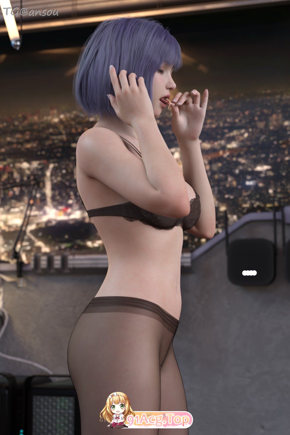 [3D]赛博朋克之夜 [154P/48M/FM/百度]-第5张-漫画-哥特动漫王国