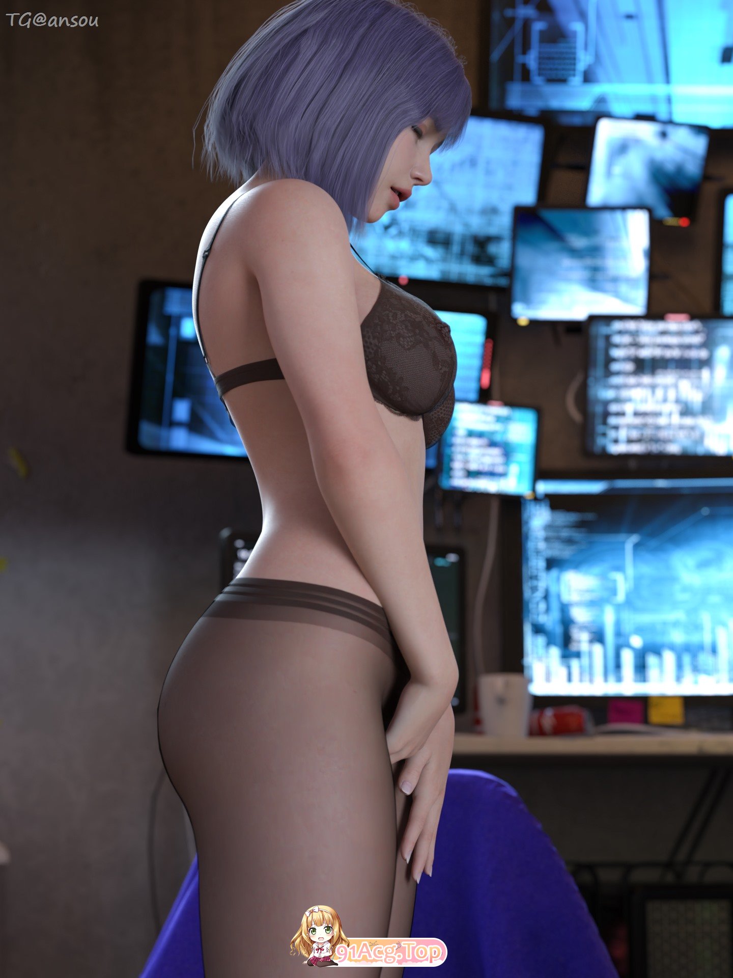 [3D]赛博朋克之夜 [154P/48M/FM/百度]-第6张-漫画-哥特动漫王国