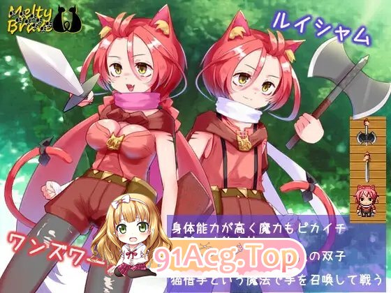 [精品RPG/汉化/动态]熔融勇者 小猫队V2.1 挂载AI汉化版+存档[大更新][FM/1.9G/百度]-第5张-游戏-哥特动漫王国