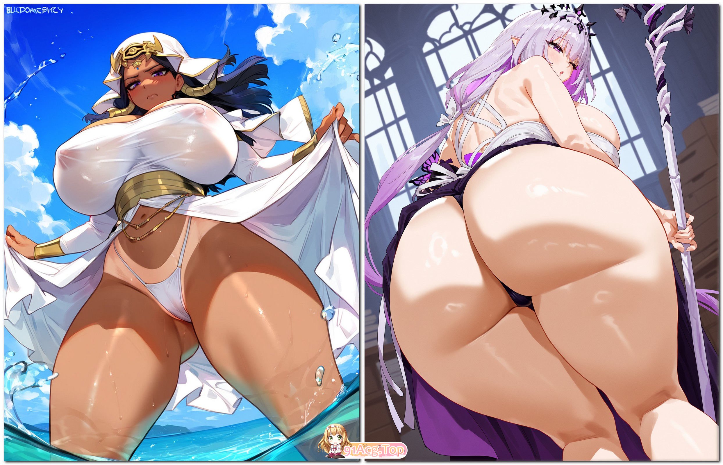 [Lucyla803] AI作者5本 tag 超乳巨大屁股晒痕可爱少女情趣内衣油亮皮肤后入中出爆浆[792P/1.57G/FM]-第7张-漫画-哥特动漫王国