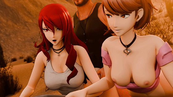 [3D/无修/CV] AmateurThrowaway 7月新作:Long Way Home 搭便车的费用就用身体偿还 性感姐妹花激情双飞 [296M/UC]-第5张-动漫-哥特动漫王国