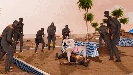 [3D/NTR/CV/夸克] YeYeBirdie 7月新作：BBC Beach Sequel 1+2 [7.2G]
