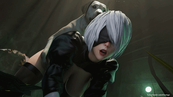 [3D/Bonkge] 7月新作：2B+艾玛 性感御姐超巨根暴力猛冲内射溢出大量精液 [205M/FM/百度]