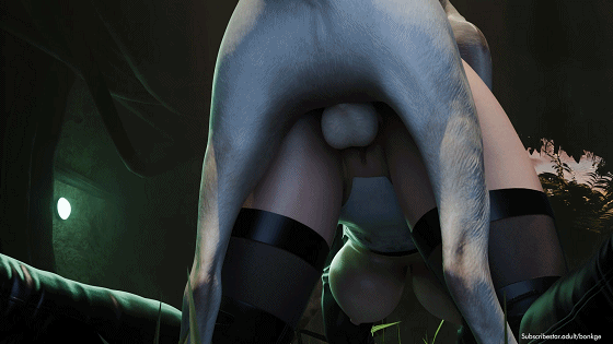[3D/Bonkge] 7月新作：2B+艾玛 性感御姐超巨根暴力猛冲内射溢出大量精液 [205M/FM/百度]