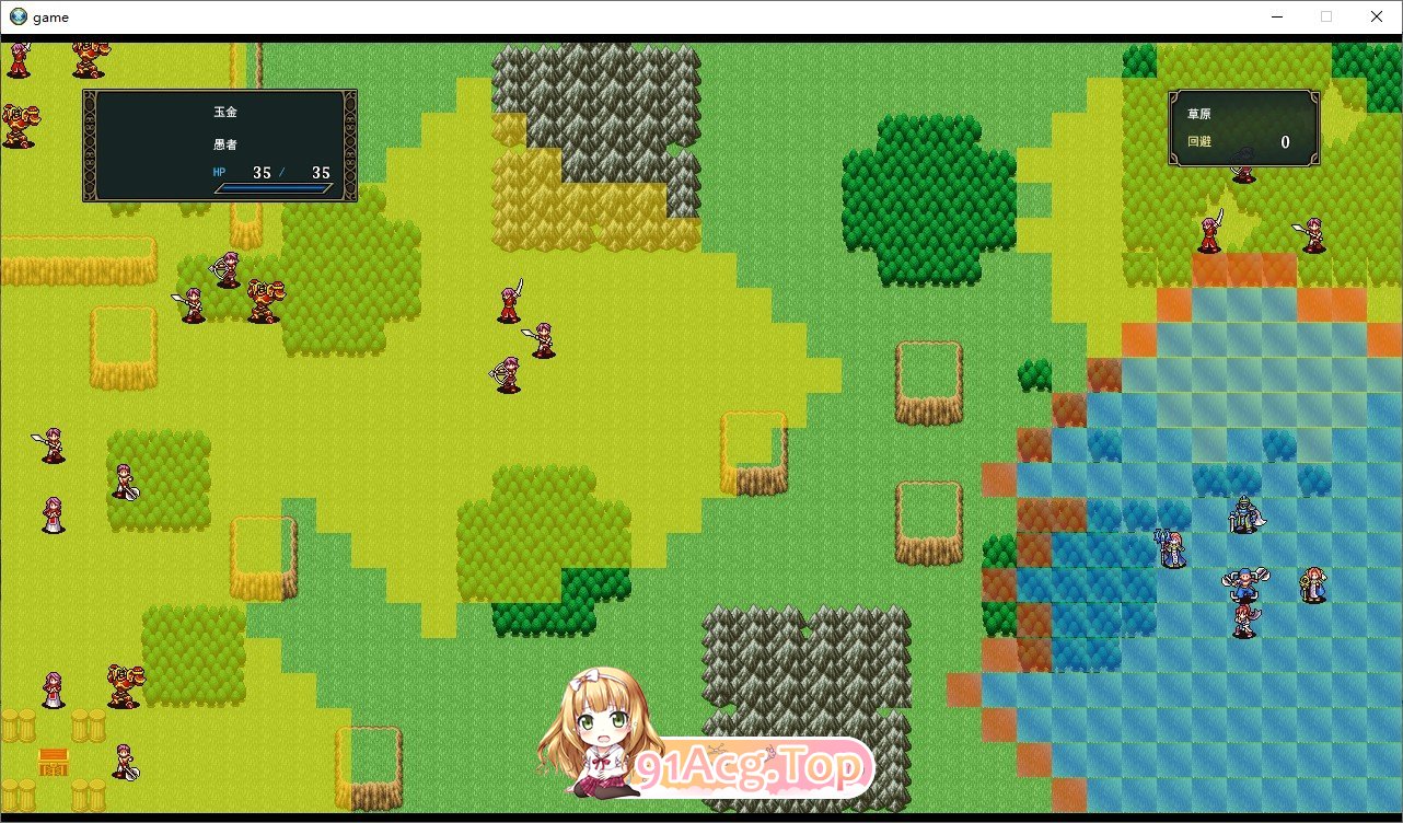 [战旗SRPG/汉化]水之纹章：解放之黑 挂载AI汉化版[新汉化][FM/890M/百度]