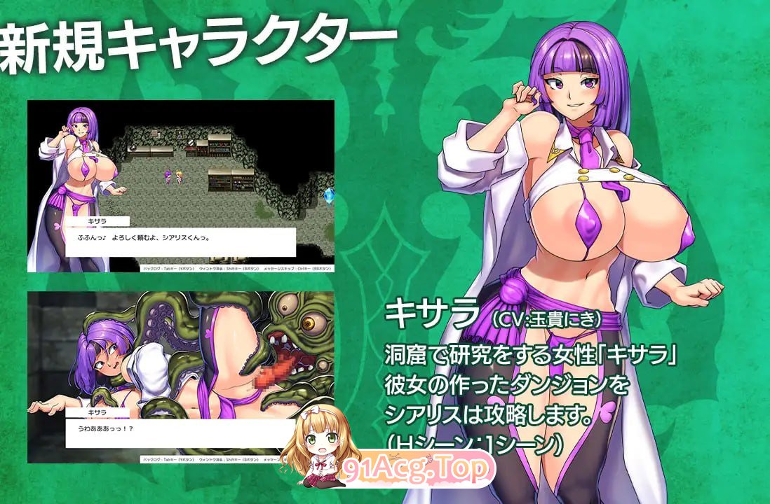 [RPG]  [迅雷云/FM]隐秘魔法～女神灵石DLC 骑士团的夏日海滨/AI汉化+更新 pc [2.38G]