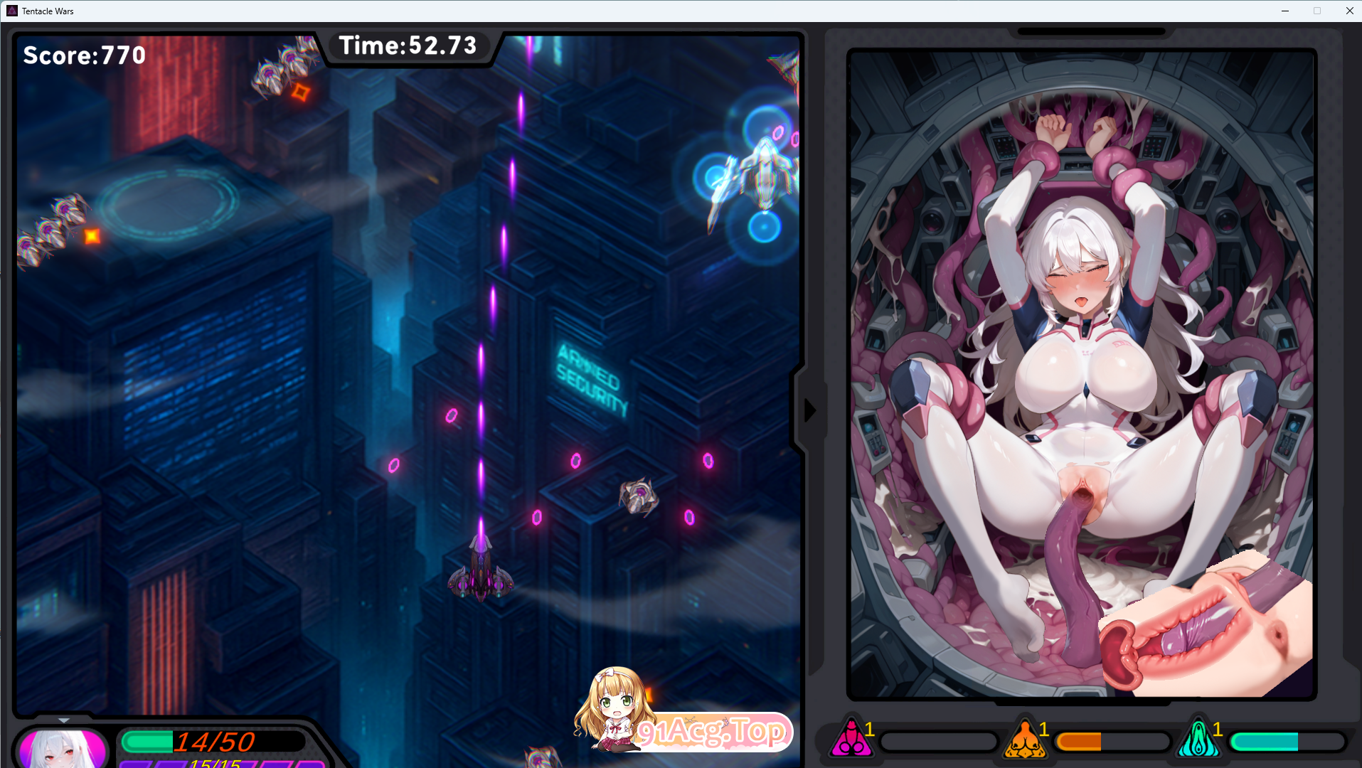 图片[6]-[STG/中文/动态] 触手战争 v1.0.29 官方中文版 [新作] [FM/1.1G/百度]-鬼鬼小黄油