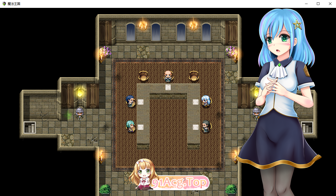 [RPG]  [迅雷云/FM]魔法王国/ソーサリーキングダム/AI汉化 pc+内+外字幕 [3.54G]