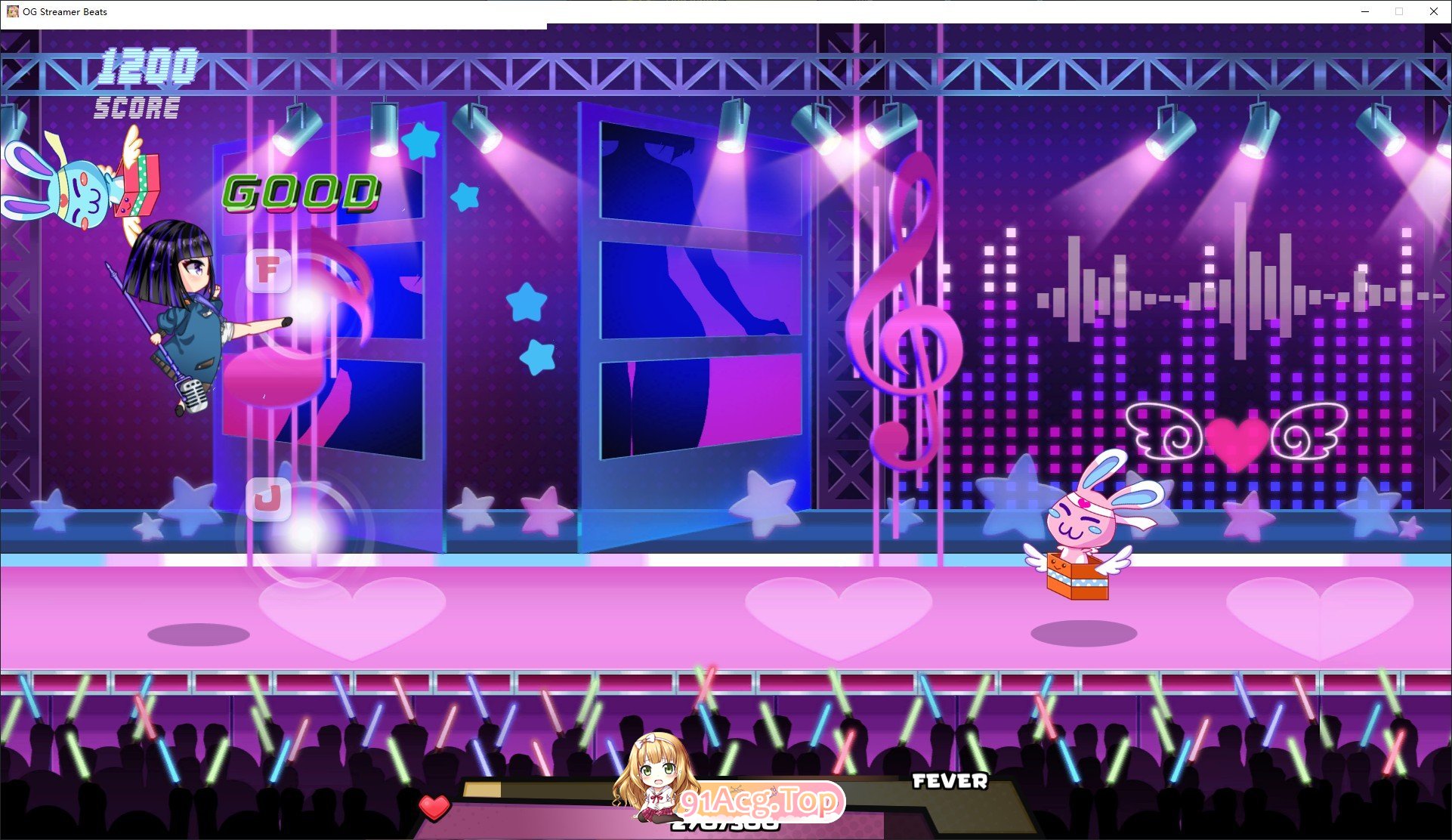 [音游SLG/忠闻/冻泰]OG 主播计划：节奏初到！官方忠闻步兵版[新坐][FM/2G/百度]