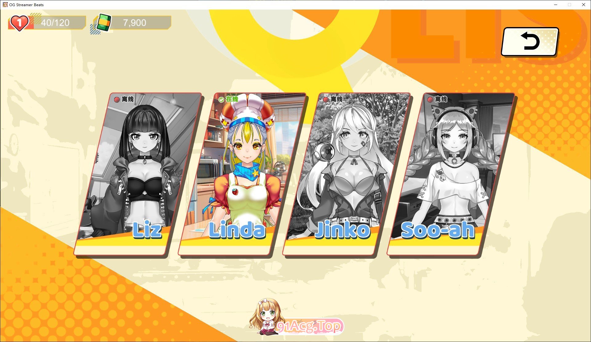 [音游SLG/忠闻/冻泰]OG 主播计划：节奏初到！官方忠闻步兵版[新坐][FM/2G/百度]