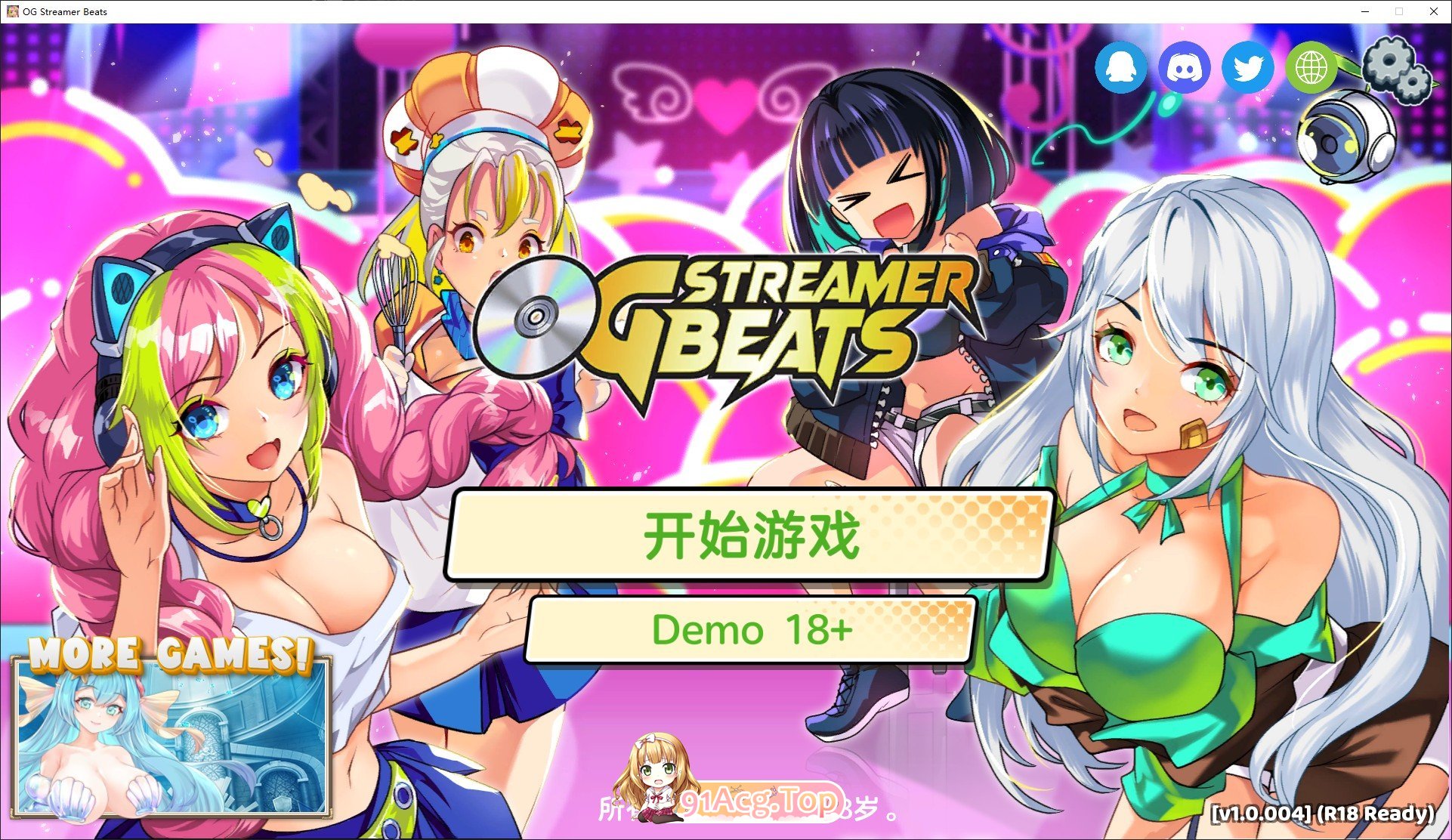 [音游SLG/忠闻/冻泰]OG 主播计划：节奏初到！官方忠闻步兵版[新坐][FM/2G/百度]