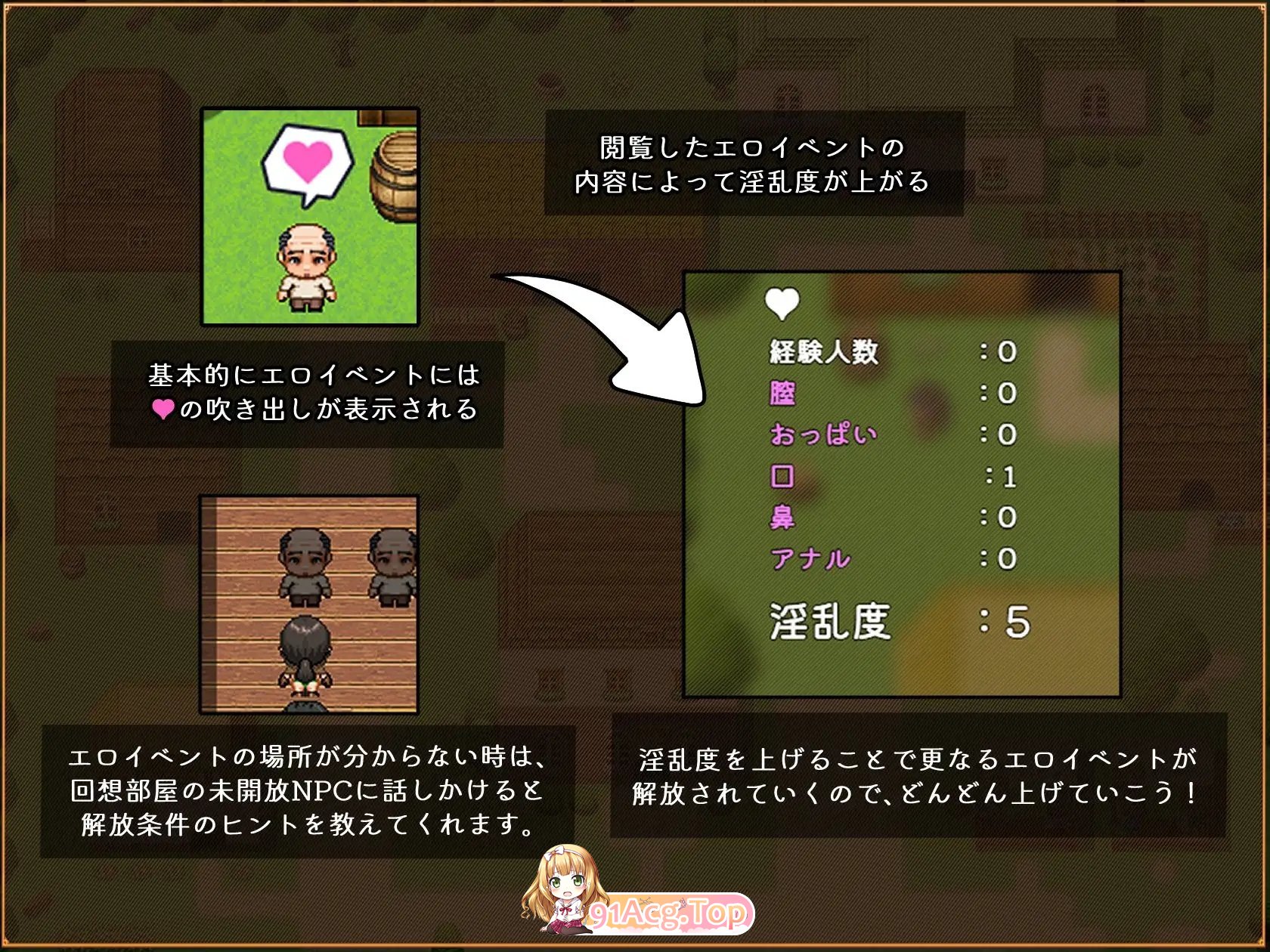 图片[8]-[RPG/汉化]罗塞玛丽的苦难 挂载AI汉化版+存档[新汉化][FM/1.1G/百度]-鬼鬼小黄油