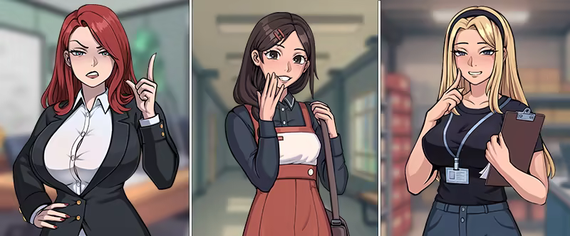 [SLG/中文/动态] 姐妹们，我只想搞钱！ 官方中文步兵版 [新作] [FM/1G/百度]