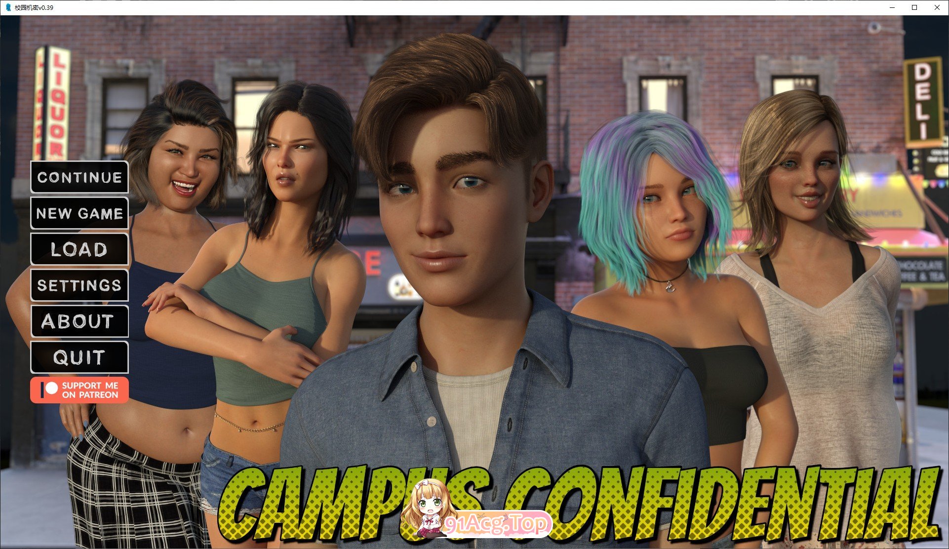 [欧美SLG/汉化]校园机密V0.39 AI汉化版[PC+安卓][FM/1.8G/百度]