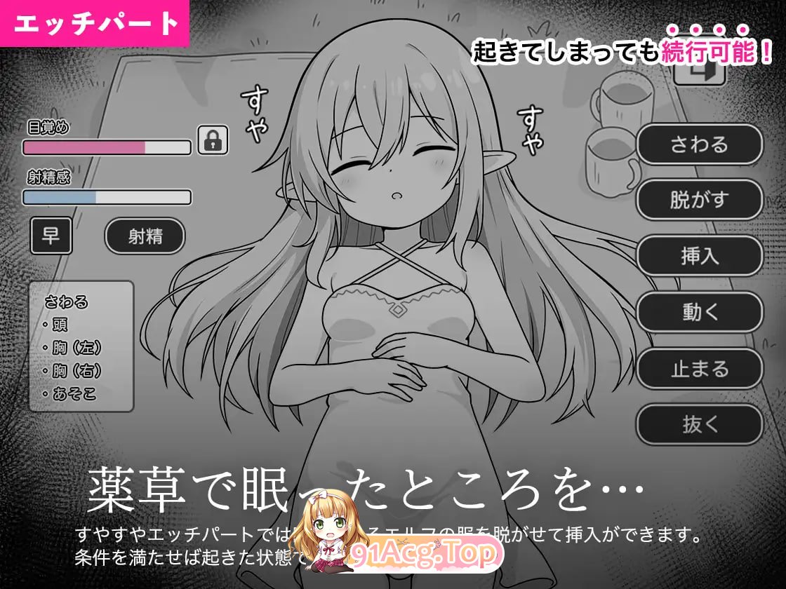 [SLG]  [迅雷云/FM]沉睡的精灵模拟/すやすやエルフシミュレーション/AI汉化 pc [946m]