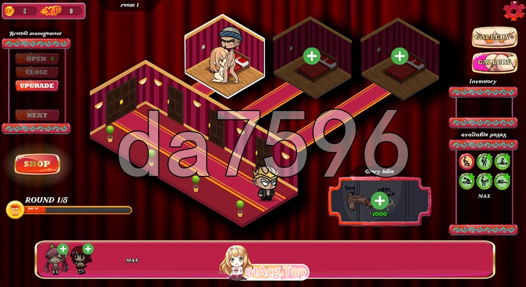 [日式/SLG/更新] 妓院经理 Whorehouse Manager v1.1.0 生肉步兵版 [110M]