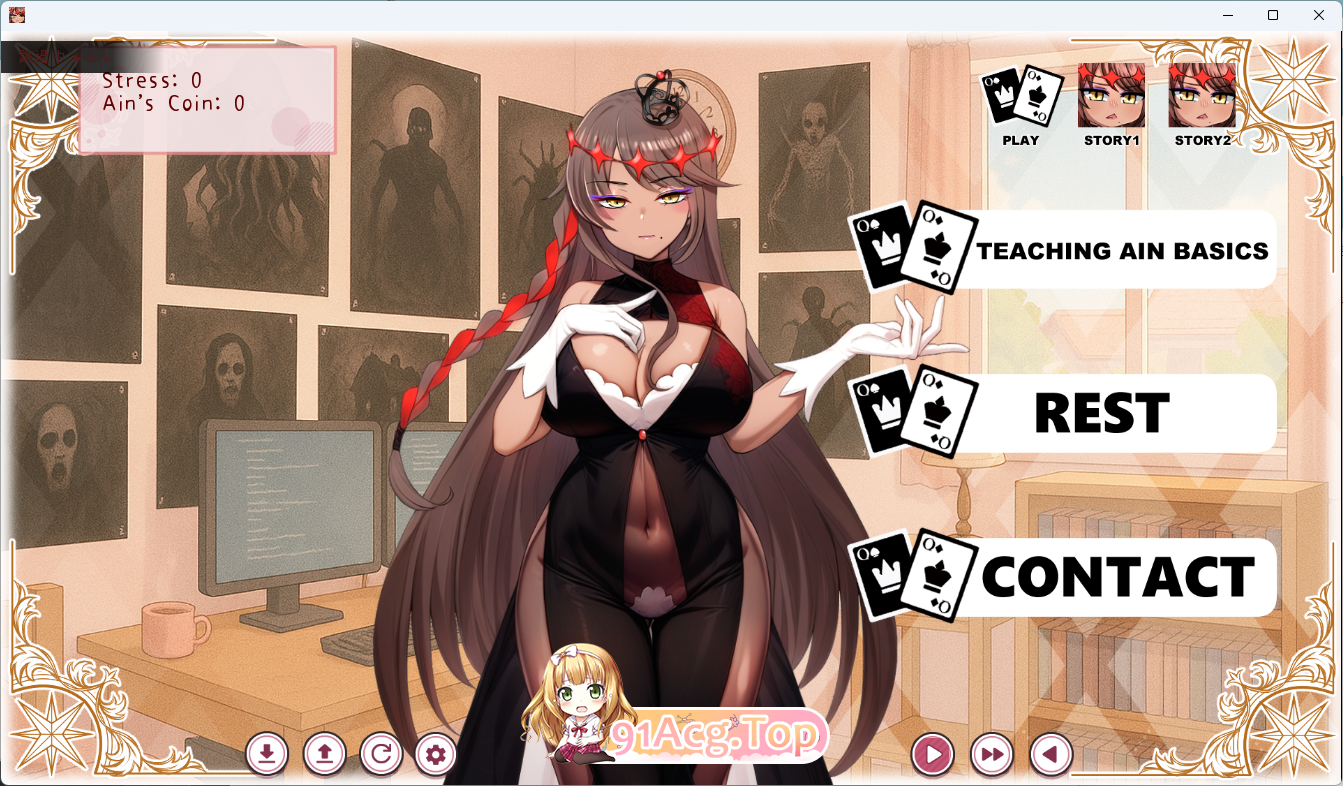 [SLG/中文] 每天都跟召唤出的克苏鲁少女玩桌游 官方中文版 [新作] [FM/500M/百度]