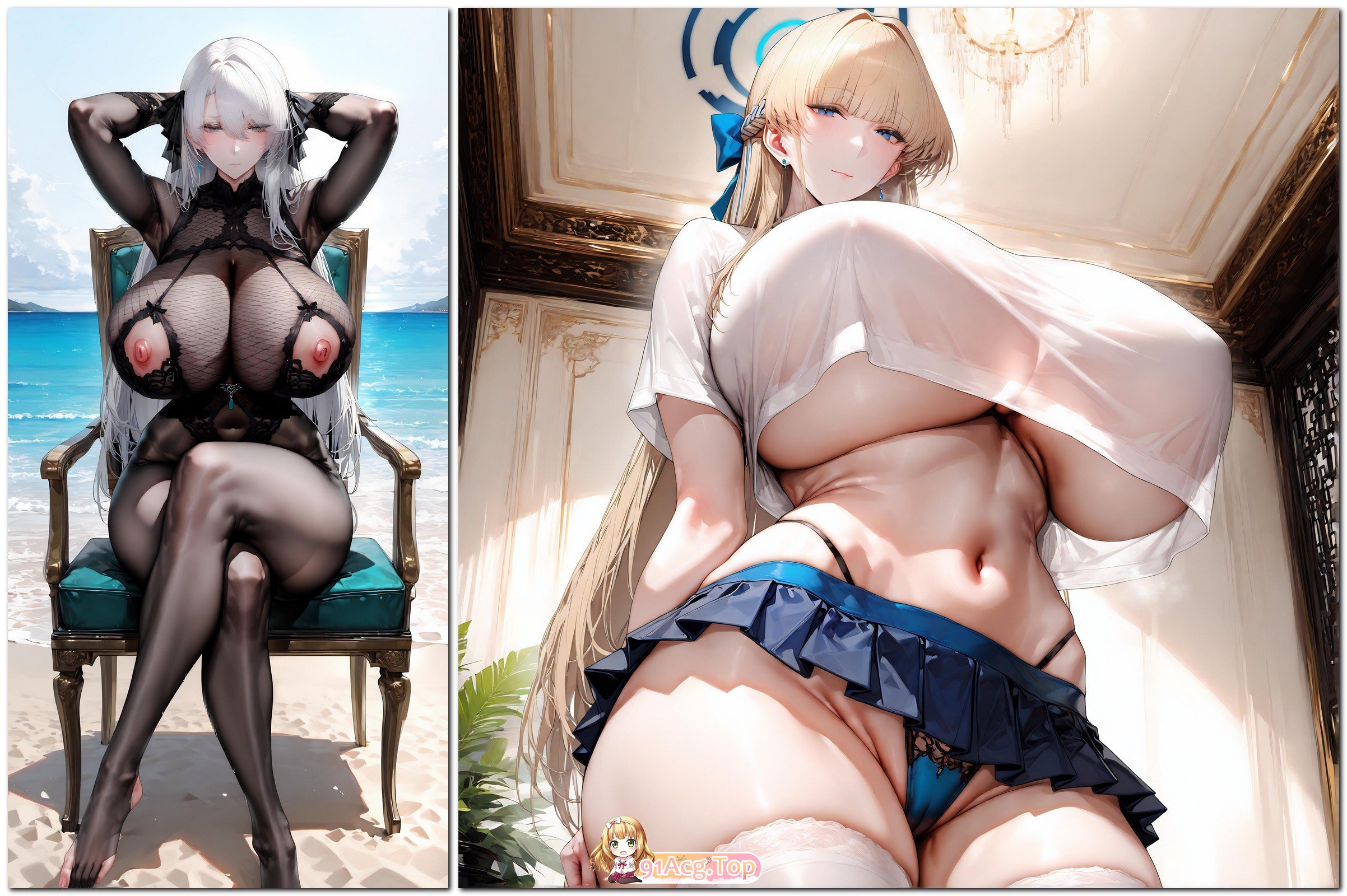 [巨乳加大分] AI图集2本 tag 大体型舰娘少女轻口味[480P/605M/FM]