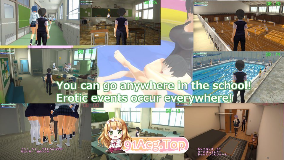 [3D]  [迅雷云/FM]女性统治的大学生活/Femdom University Life/生肉 pc [2.26G]