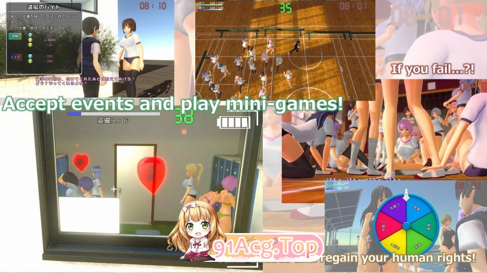 [3D/动态]女性统治的大学生活 完整版[新作][FM/2.3G/百度]